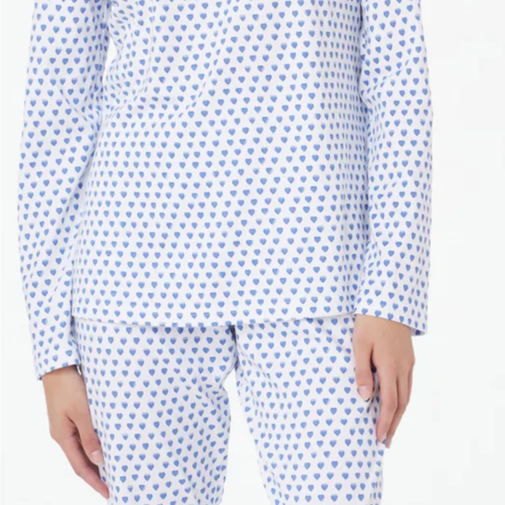 Blue Heart Roller Rabbit Pajamas
